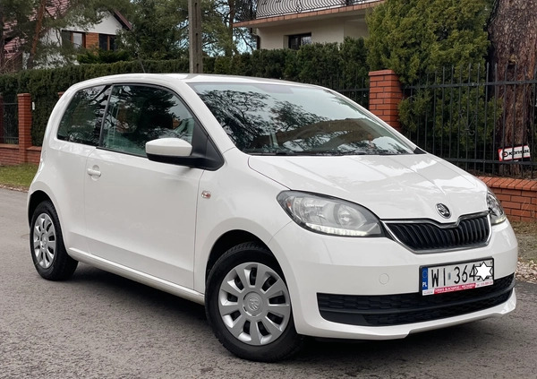 Skoda Citigo cena 20900 przebieg: 256300, rok produkcji 2019 z Józefów małe 172